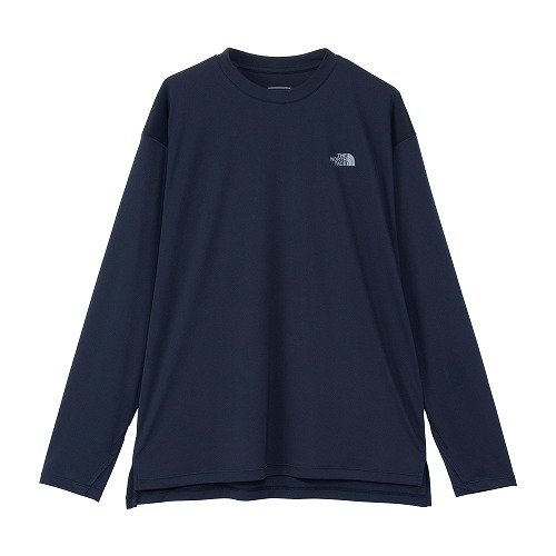 ザ ノースフェイス 長袖Tシャツ レディース ロングスリーブウォータースムースティー THE NORTH FACE NTW12432 ホワイト 白 紺｜z-craft｜06