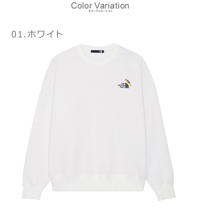 THE NORTH FACE ザノースフェイス トレーナー スウェット グレー