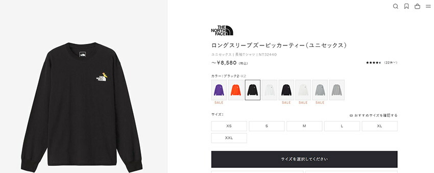 THE NORTH FACE ザ・ノース・フェイス 長袖Tシャツ メンズ