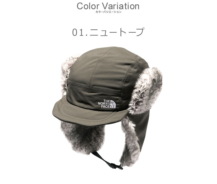 【M】THE NORTH FACE フライトキャップ カーキ 02_AJ72-432.jpg