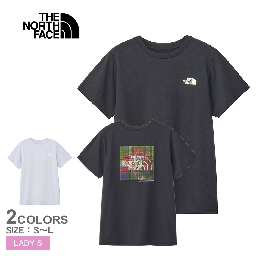 ザ・ノース・フェイス Tシャツ レディース THE NORTH FACE NTW32584 ホワイト 白 ブラック 黒 トップス ウェア 半袖 ショートスリーブ キャンプ アウトドア THE NORTH FACE ザ・ノース・フェイス Tシャツ レディース