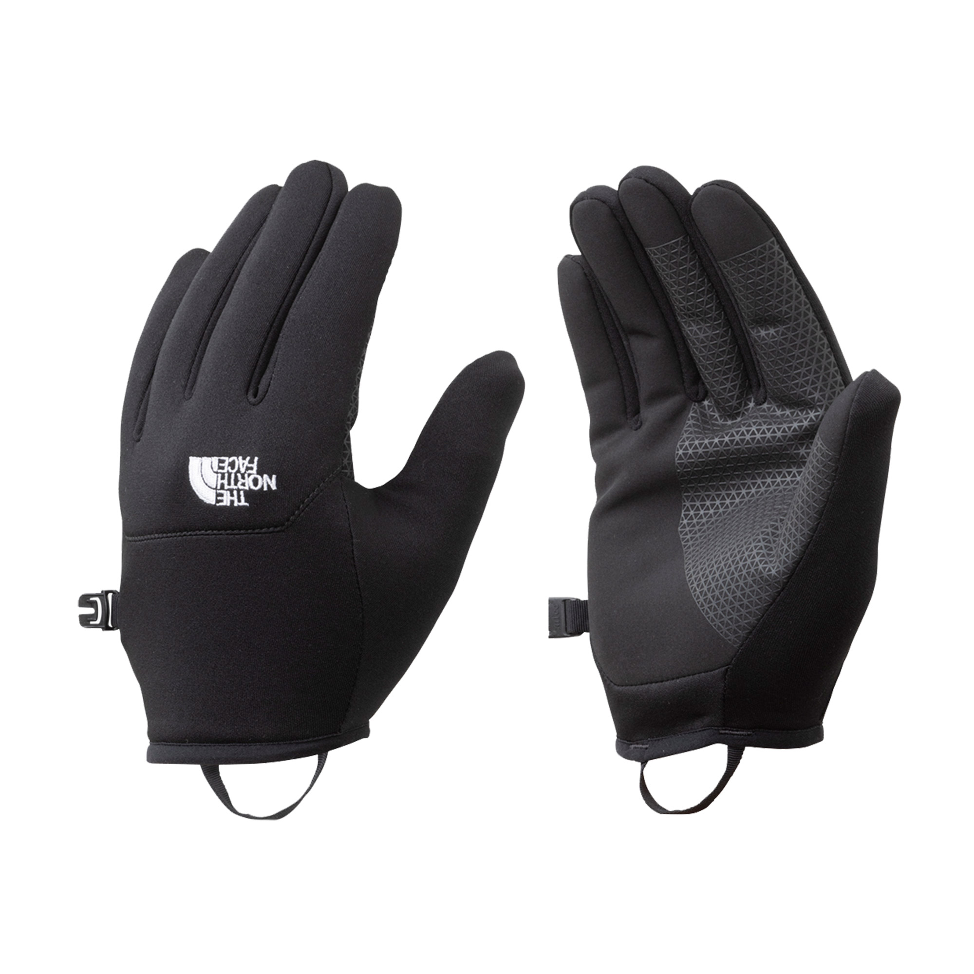 ザ・ノース・フェイス 手袋 メンズ レディース イーチップショートグローブ THE NORTH FACE NN62316 ブラック 黒 グレー スマホ | THE NORTH FACE | 01
