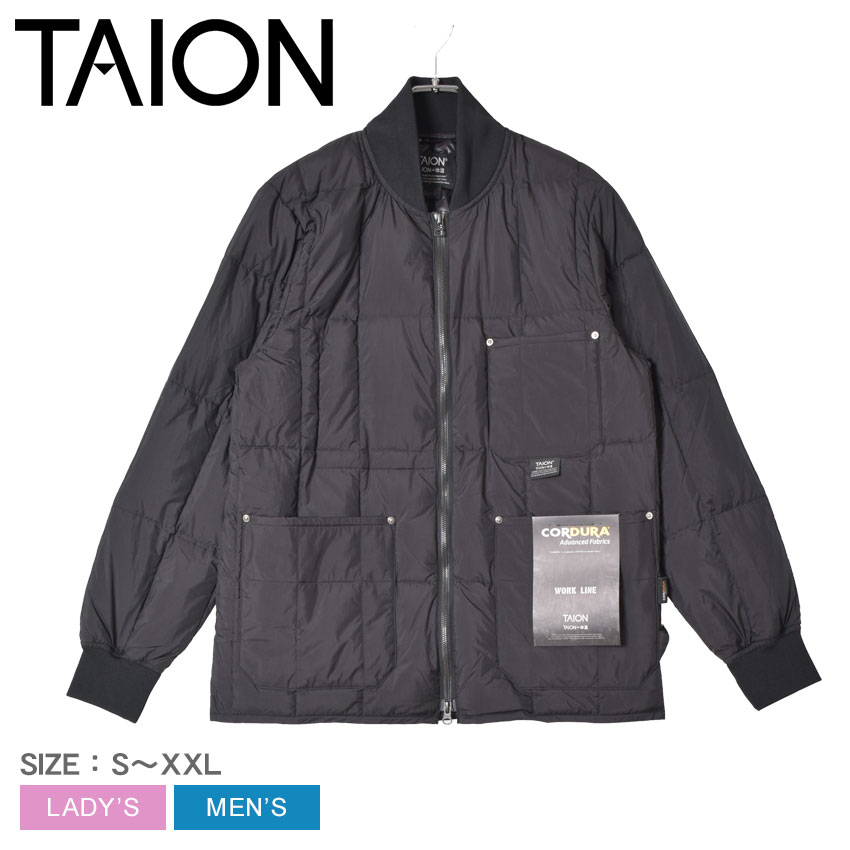 TAION（タイオン） ダウンジャケット メンズ レディース ワーク