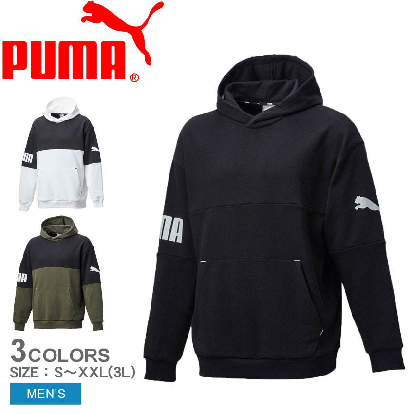 【期間限定】 PUMA 送料無料 オーバーサイズ パワー メンズ パーカー プーマ 服&ファッション小物
