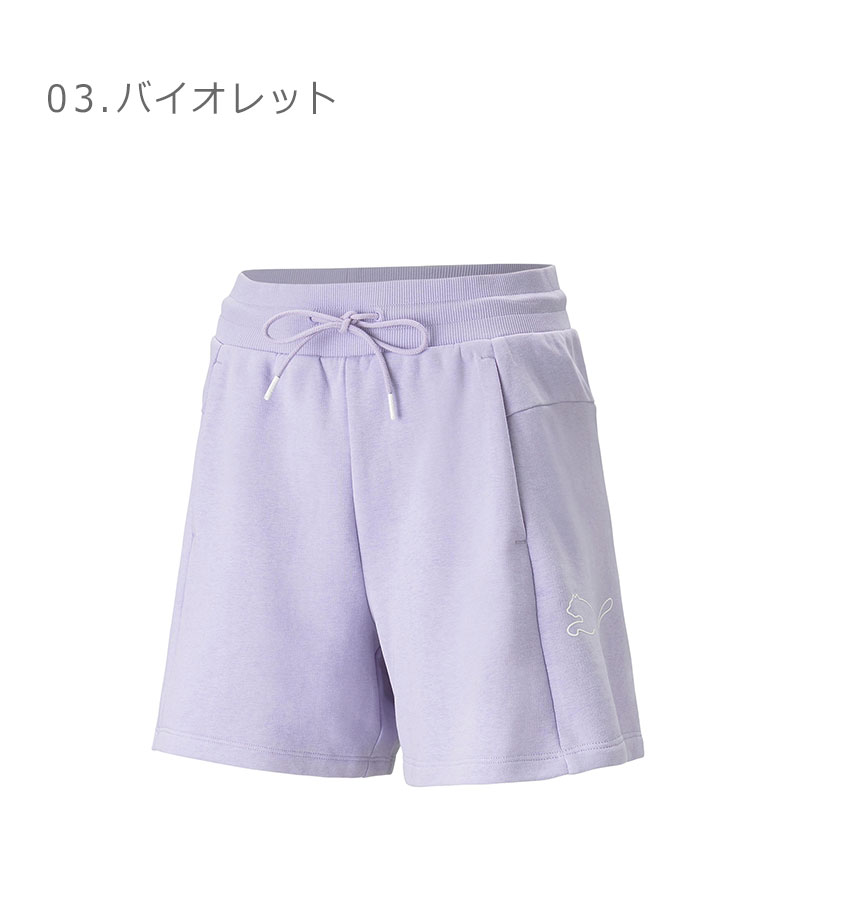 PUMA 送料無料 プーマ ハーフパンツ レディース POWER カラー