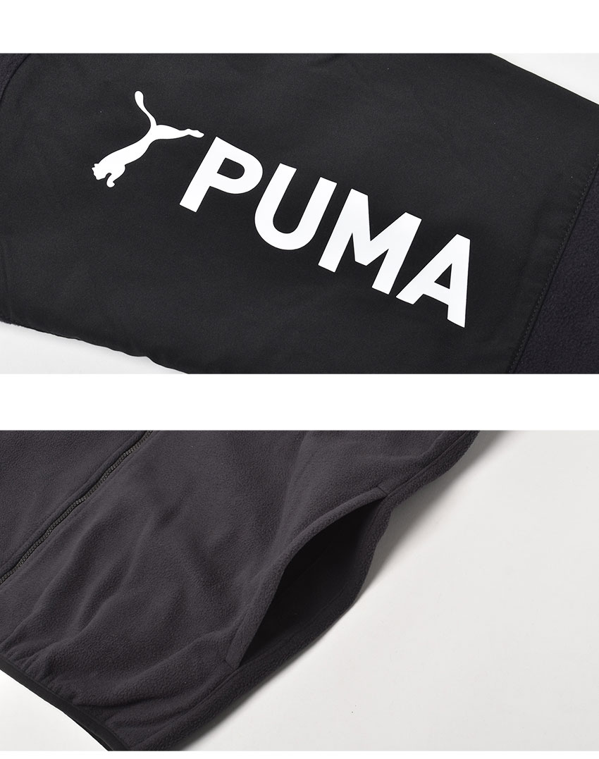 PUMA プーマ ジャケット メンズ FIT ハイブリッド フリース
