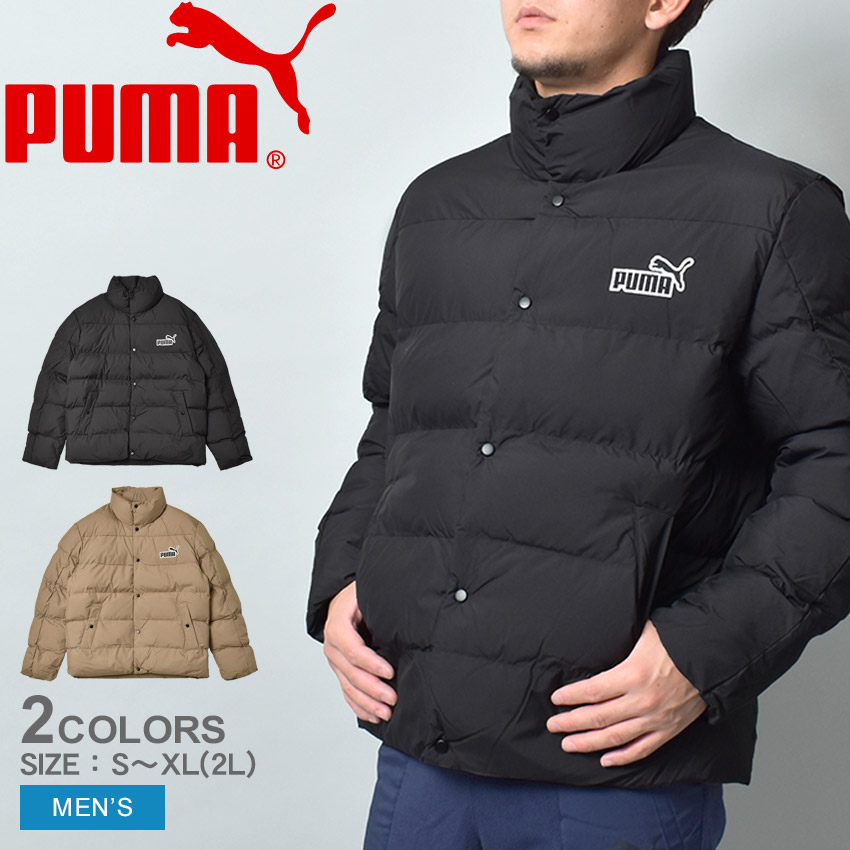 プーマ アウター メンズ BETTER POLYBALL PUFFER PUMA 678347 ブラック 黒 ブラウン 上着 防寒 中綿ジャケット  ジャケット 中綿