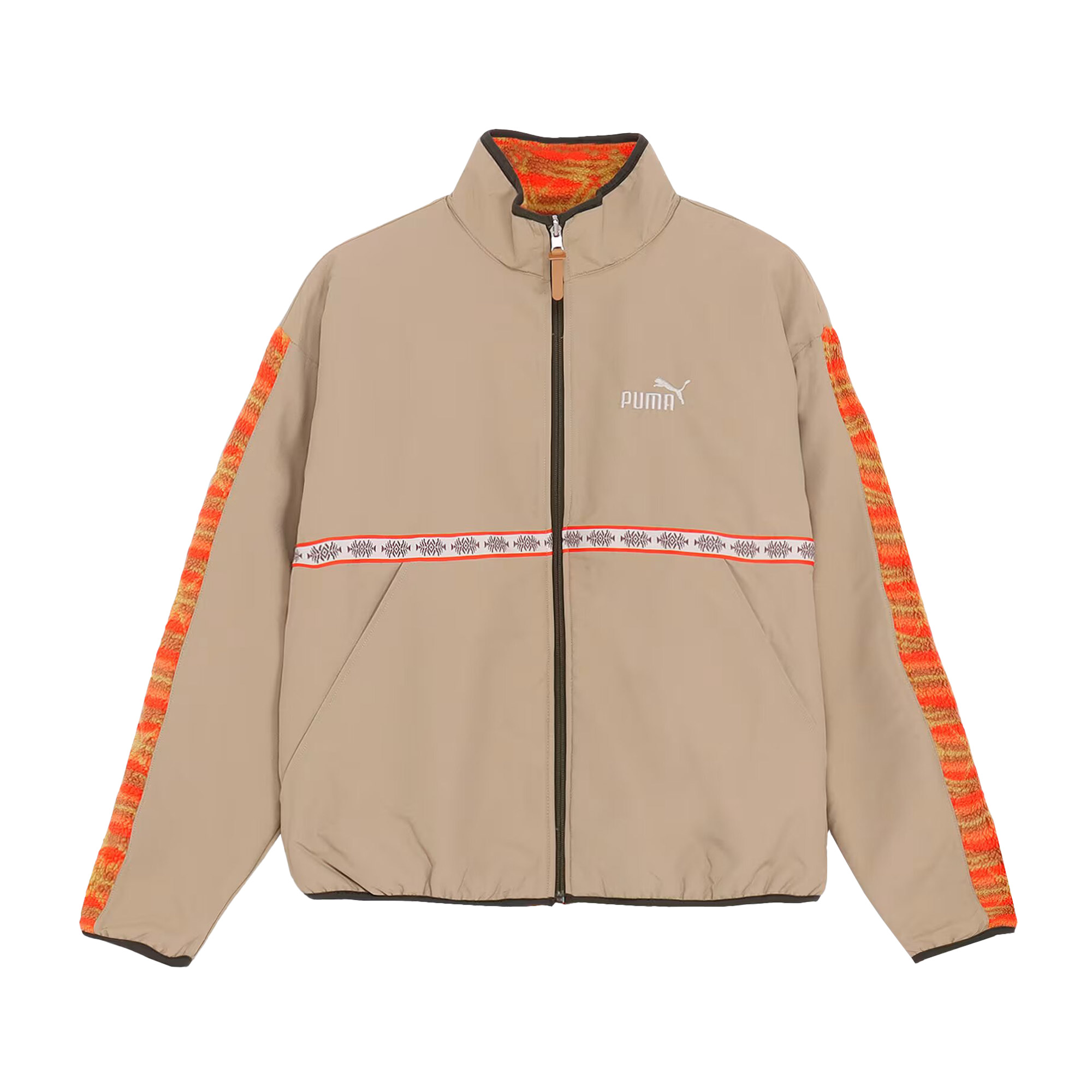PUMA プーマ ジャケット メンズ CORE HERITAGE リバーシブル AOP