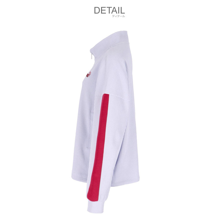 PUMA プーマ ハーフジップジャケット レディース CORE HERITAGE
