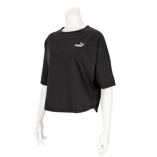 PUMA プーマ 半袖Tシャツ レディース CORE HERITAGE MX 686884