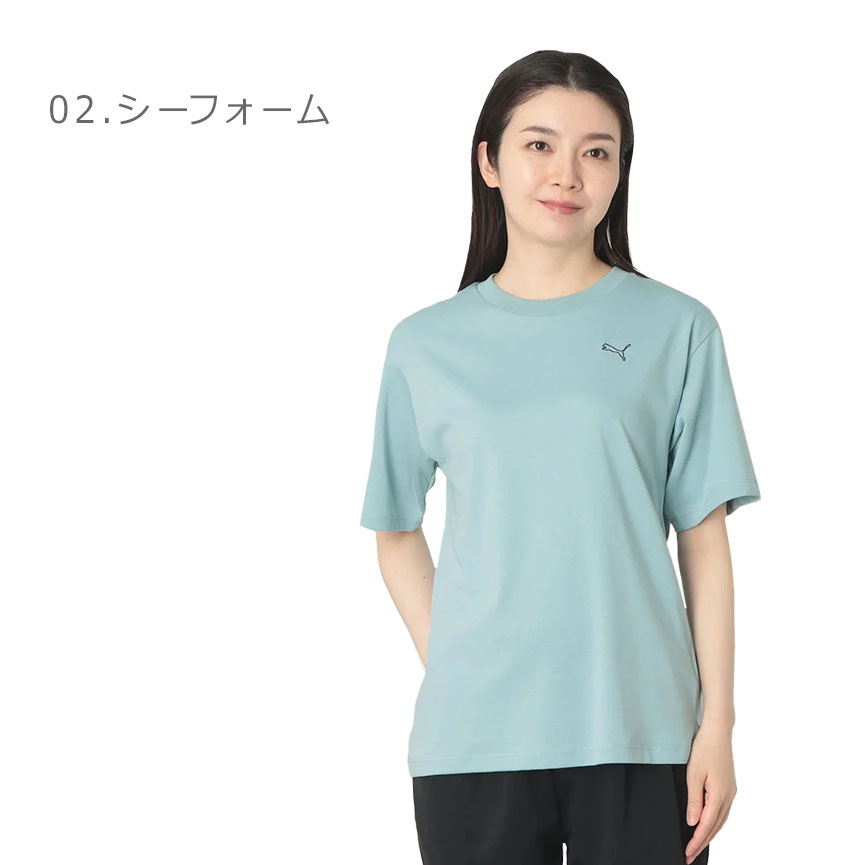 PUMA（プーマ） 半袖Tシャツ レディース ESS MX リラックス半袖Tシャツ