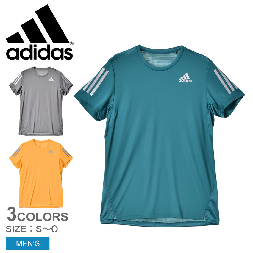 ゆうパケット送料無料） アディダス 半袖Tシャツ メンズ ADIDAS KO361 ブルー 青 グレー オレンジ クルーネック ロゴ スリーストライプ  シンプル スポーティ :2457-1022:Z-MALL ヤフーショッピング店 - 通販 - Yahoo!ショッピング