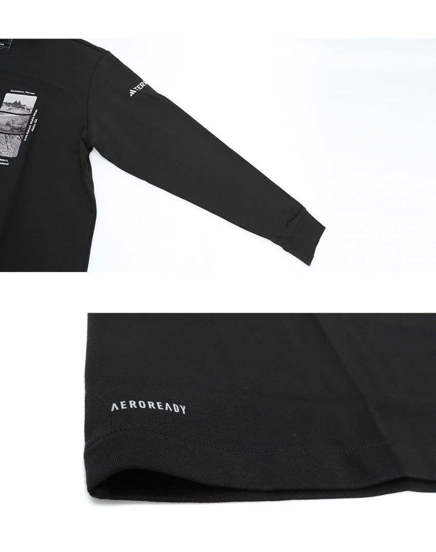 adidas（アディダス） 長袖Tシャツ メンズ レディース ナショナル ジオ