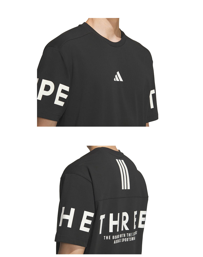 アディダス Tシャツ Lサイズ 半袖 レギンス ワーディング 上下セット 黒 adidas（アディダス） 半袖Tシャツ メンズ ワーディング パック ルーズ