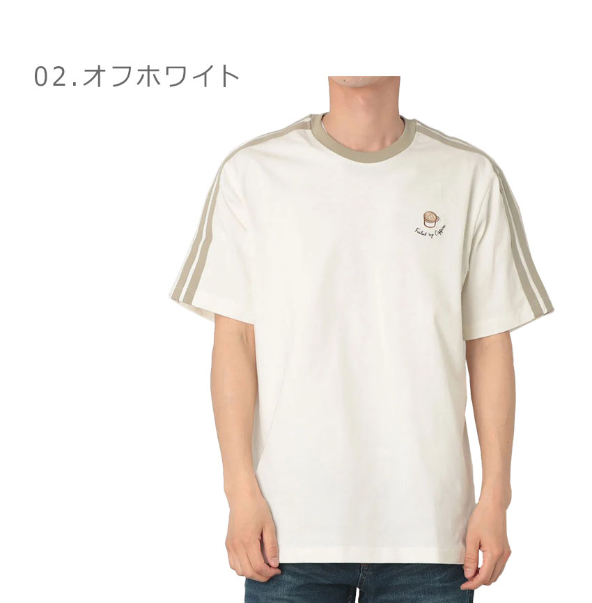 adidas（アディダス） 半袖Tシャツ メンズ M ラックスコーヒーカフェ