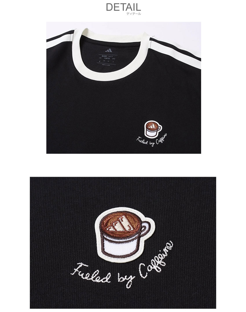 adidas（アディダス） 半袖Tシャツ メンズ M ラックスコーヒーカフェ