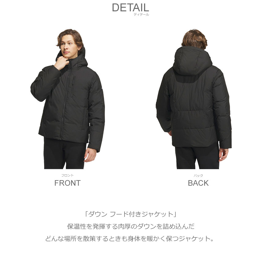 adidas（アディダス） ダウンジャケット メンズ ADIDAS KOU11 ブラック