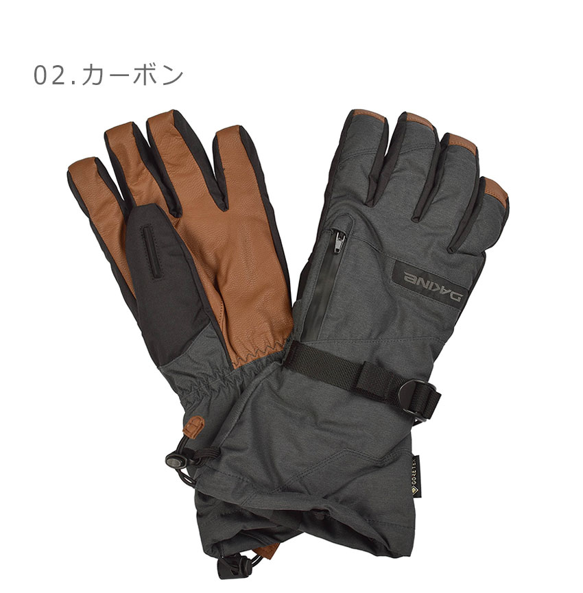 送料無料 ダカイン 雪用手袋 メンズ LEATHER TITAN GORE-TEX SHORT