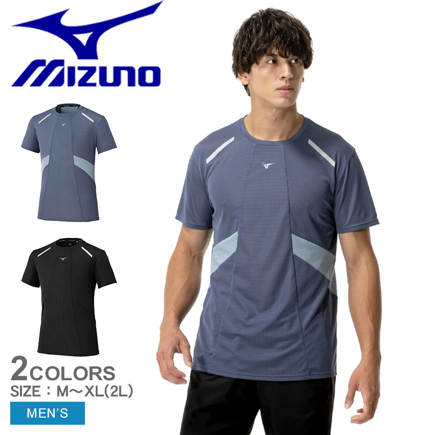 MIZUNO（ミズノ） ランニングTシャツ メンズ ドライエアロフローT