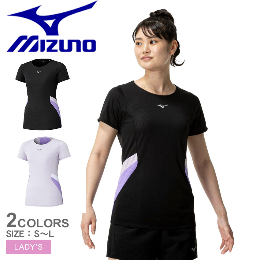 MIZUNO（ミズノ） ランニングシャツ レディース ドライエアロフローT