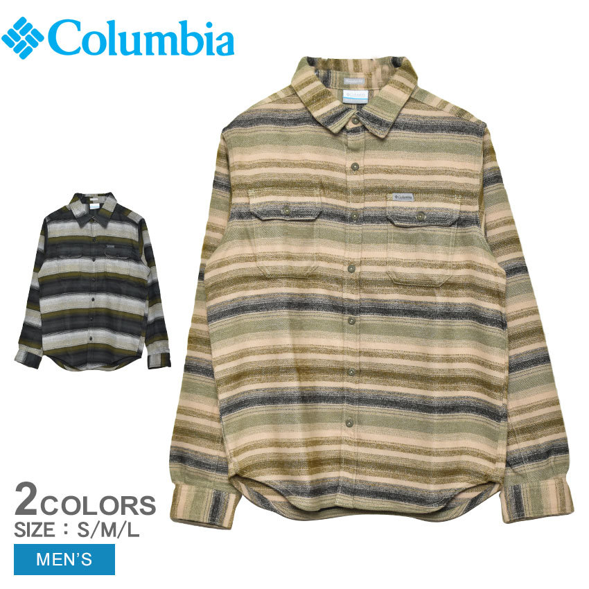 コロンビア 長袖シャツ メンズ COLUMBIA DESCHUTES RIVER HEAVYWEIGHT FLANNEL トレッキングシャツ ブランド  ロゴ アウトドア 冬 :2489-0491:Z-MALL ヤフーショッピング店 - 通販 - Yahoo!ショッピング