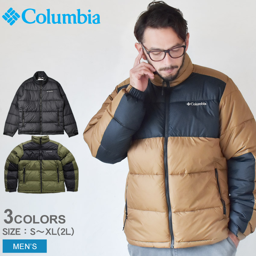 コロンビア アウター メンズ COLUMBIA WE4400 ブラック ベージュ