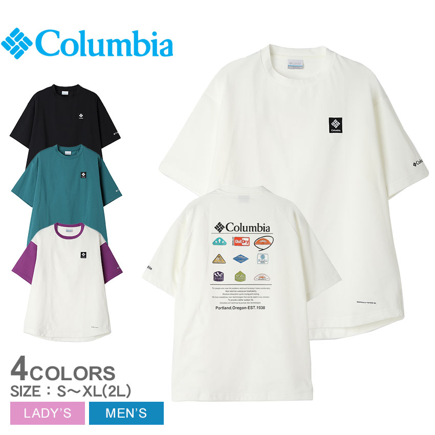 新春セール！【未使用】アライブン　アクティブTシャツ プレミアム　レディース M Columbia（コロンビア） 半袖Tシャツ メンズ レディース レイリバー