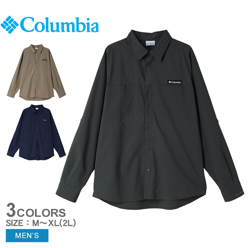 Columbia コロンビア 長袖シャツ メンズ L Columbia コロンビア 長袖シャツ メンズ グレイシャルビスタ