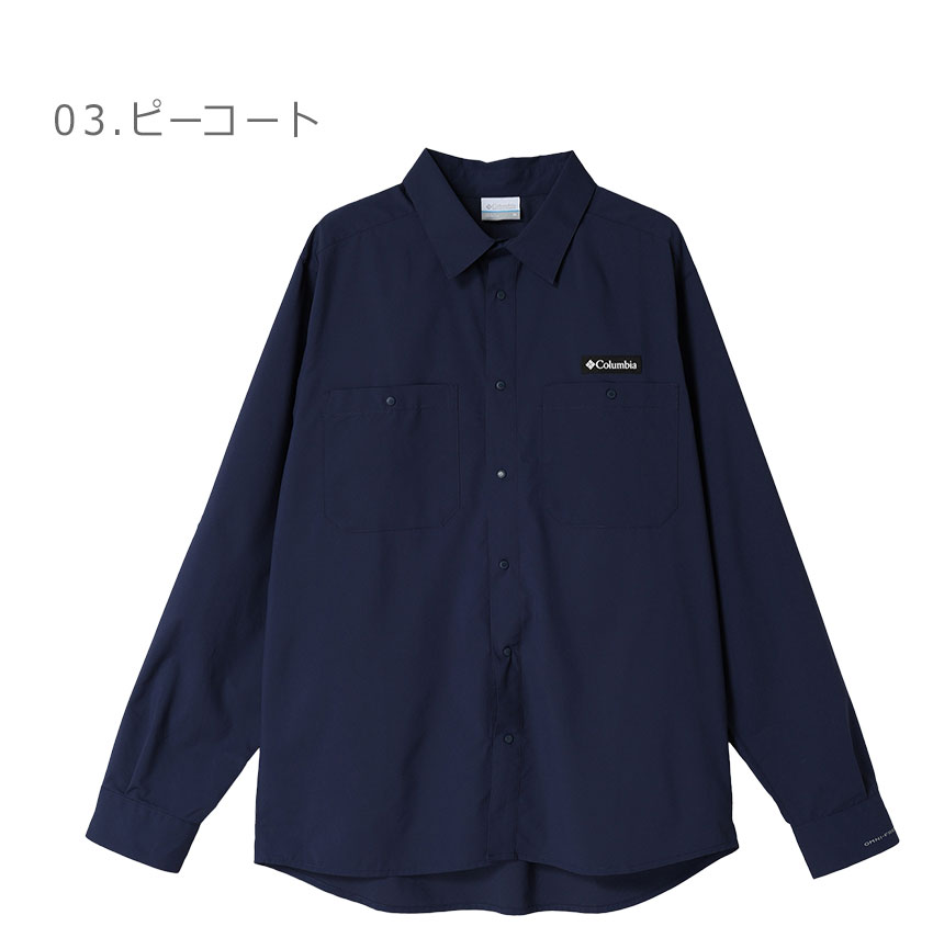Columbia コロンビア 長袖シャツ メンズ L Columbia コロンビア 長袖シャツ メンズ グレイシャルビスタ