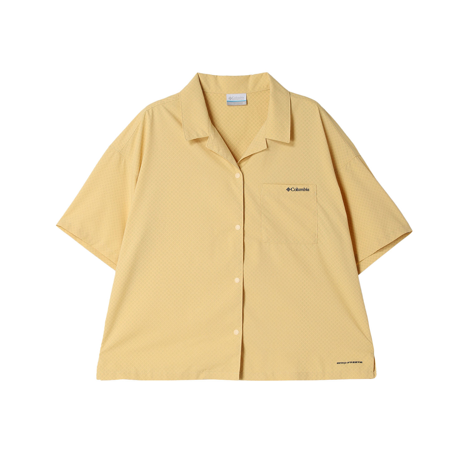 コロンビア 半袖シャツ レディース デイジーパークオムニフリーズゼロショートスリーブシャツ COLUMBIA PL0680 ブラック 黒 開襟 Columbia コロンビア 半袖シャツ レディース デイジーパーク