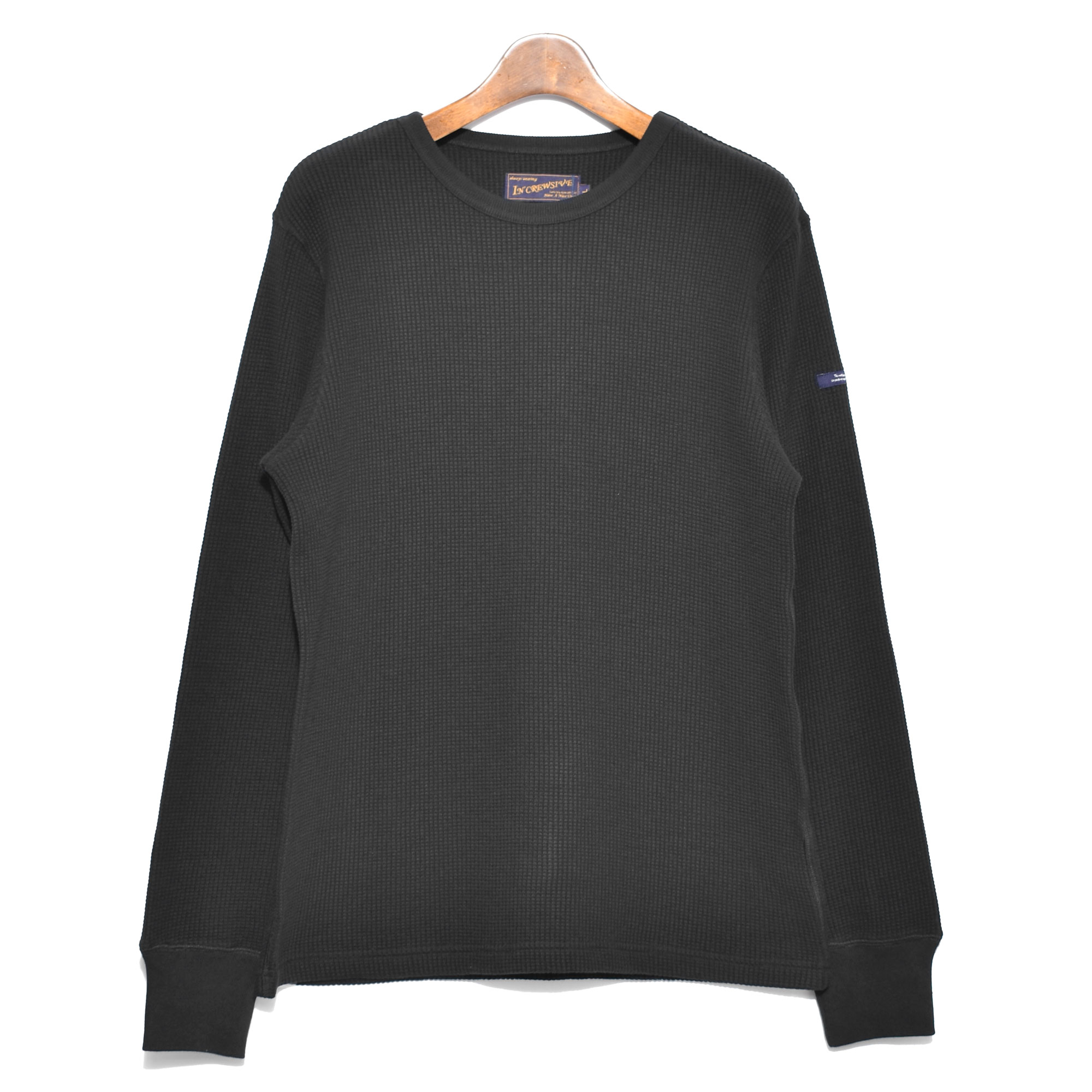 In'crewsive インクルーシブ 長袖Tシャツ メンズ ヘビーワッフル