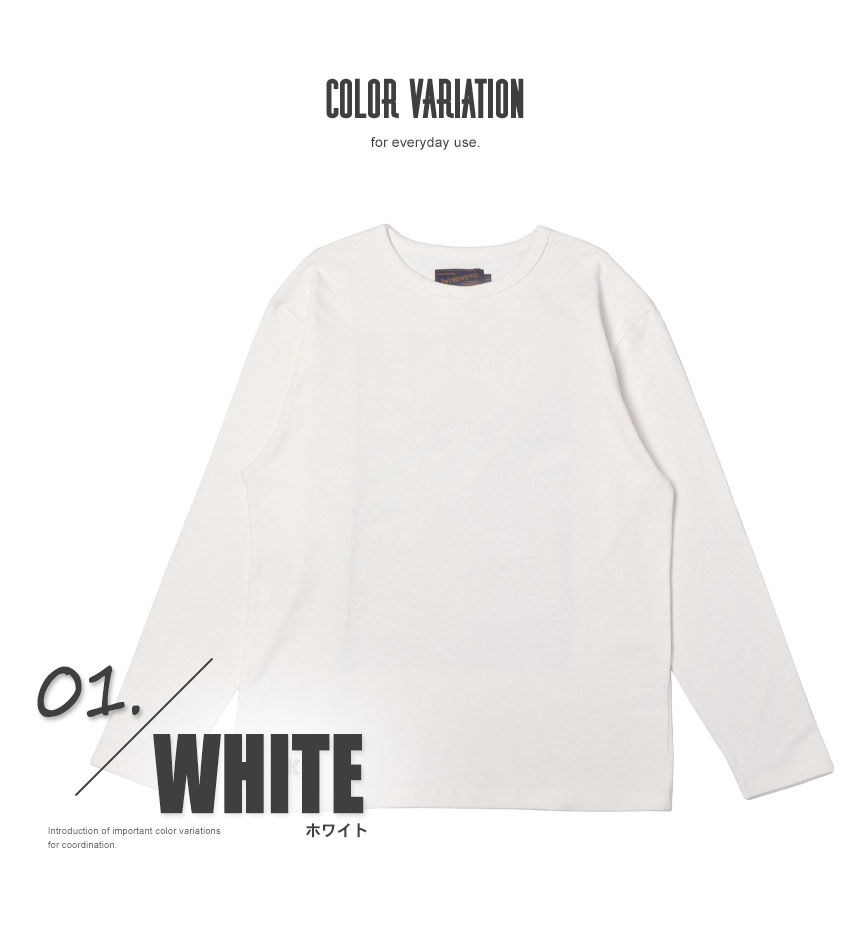 In'crewsive（インクルーシブ） 長袖 メンズ OE バックプリント ロング