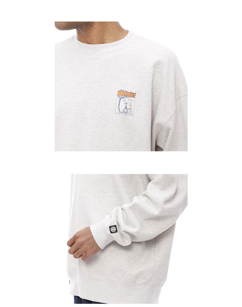 ELEMENT エレメント トレーナー メンズ BE022010 ブルー 青