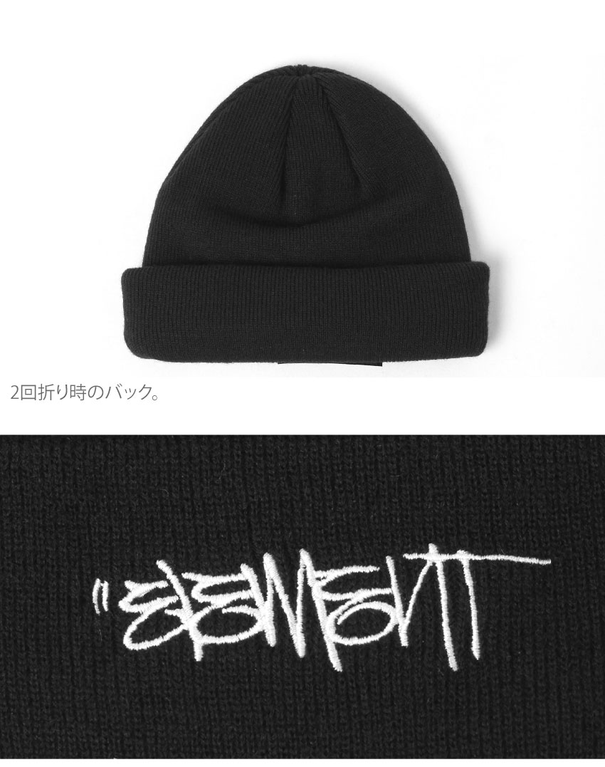 SCHA シャー　黒 ウール　ニット帽・ビーニー OUTLET】QUIKSILVER メンズ BRIGADE BEANIE ニット帽・ビーニー
