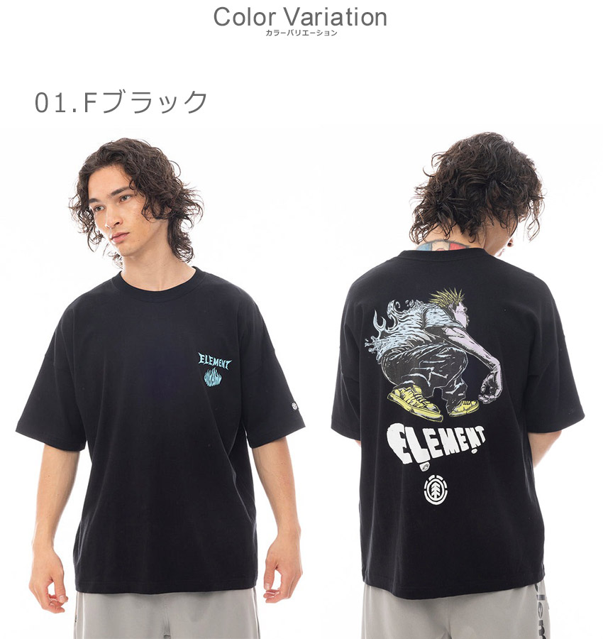 ELEMENT（エレメント） （ネコポス配送） エレメントTシャツ メンズ
