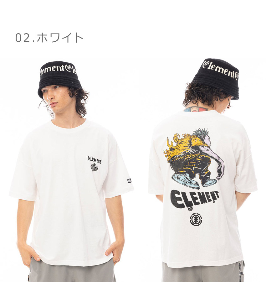 ELEMENT（エレメント） （ネコポス配送） エレメントTシャツ メンズ
