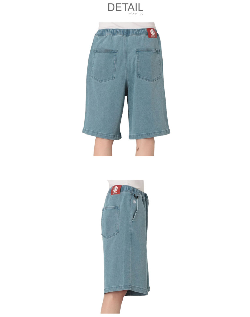 ELEMENT（エレメント） ショートパンツ メンズ SHOD SHORTS STD DENIM