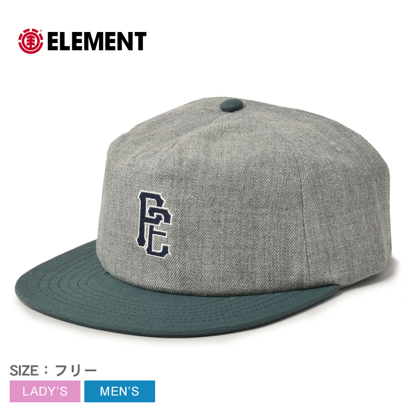 エレメント 帽子 メンズ レディース PEXE LODGE キャップ ELEMENT BC022903 グレー グリーン ユニセックス キャップ  6パネル :25360210:Z-MALL ヤフーショッピング店 通販 