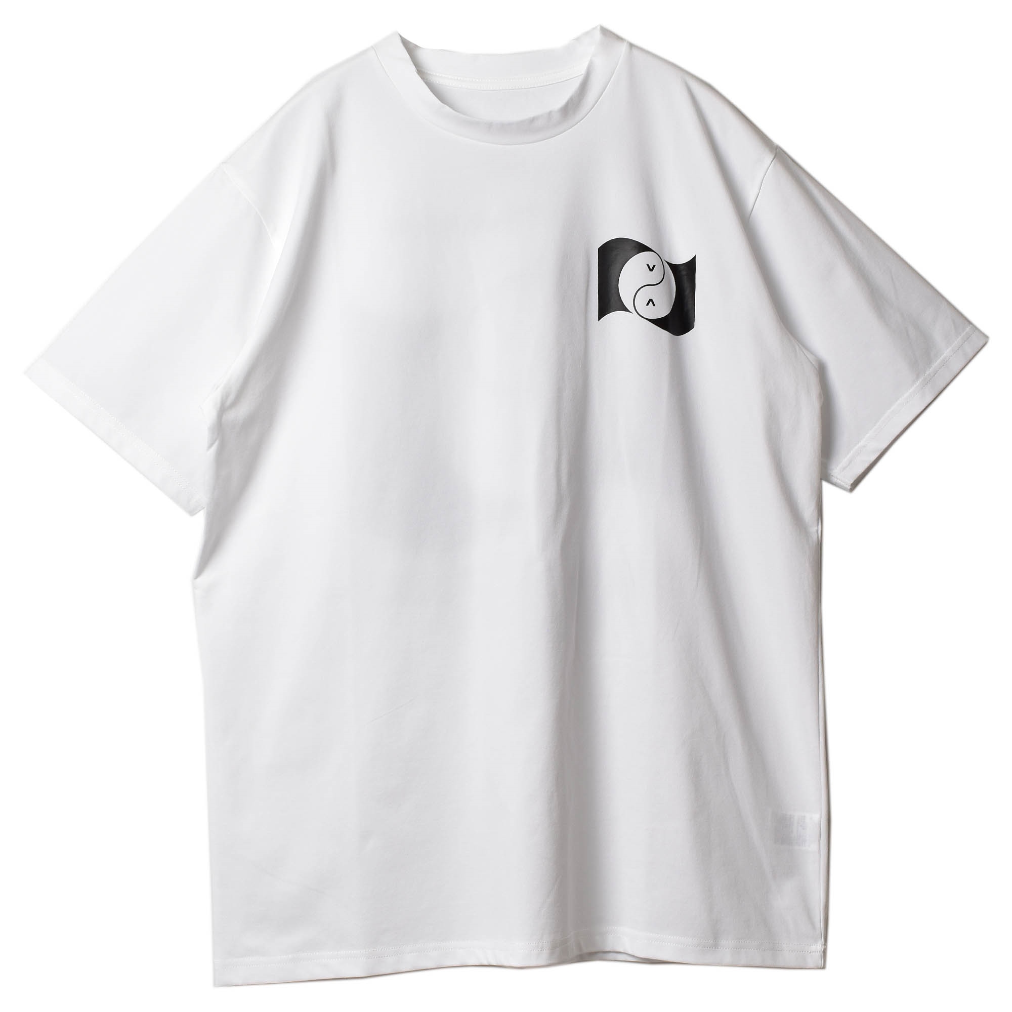 ルーカ 半袖Tシャツ メンズ BALANCE BANNER RVCA BC041268 白 黒 ロゴ...