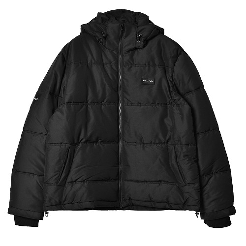 初売りセール RVCA 送料無料 PUFFER HOODED VISOR メンズ アウター ルーカ ジャケット・アウター