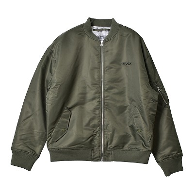 RVCA ジャンパー M ルーカ グリーン MA-1 中古 - ジャケット・アウター