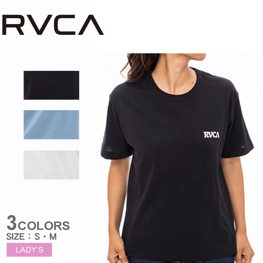 ゆうパケット可） ルーカ 半袖Tシャツ レディース CELL PALM TEE RVCA