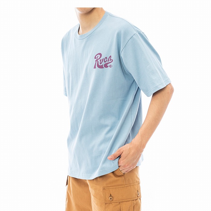 送料無料 ルーカ Tシャツ メンズ TACTIX SS Tシャツ RVCA BD041269  ブル...