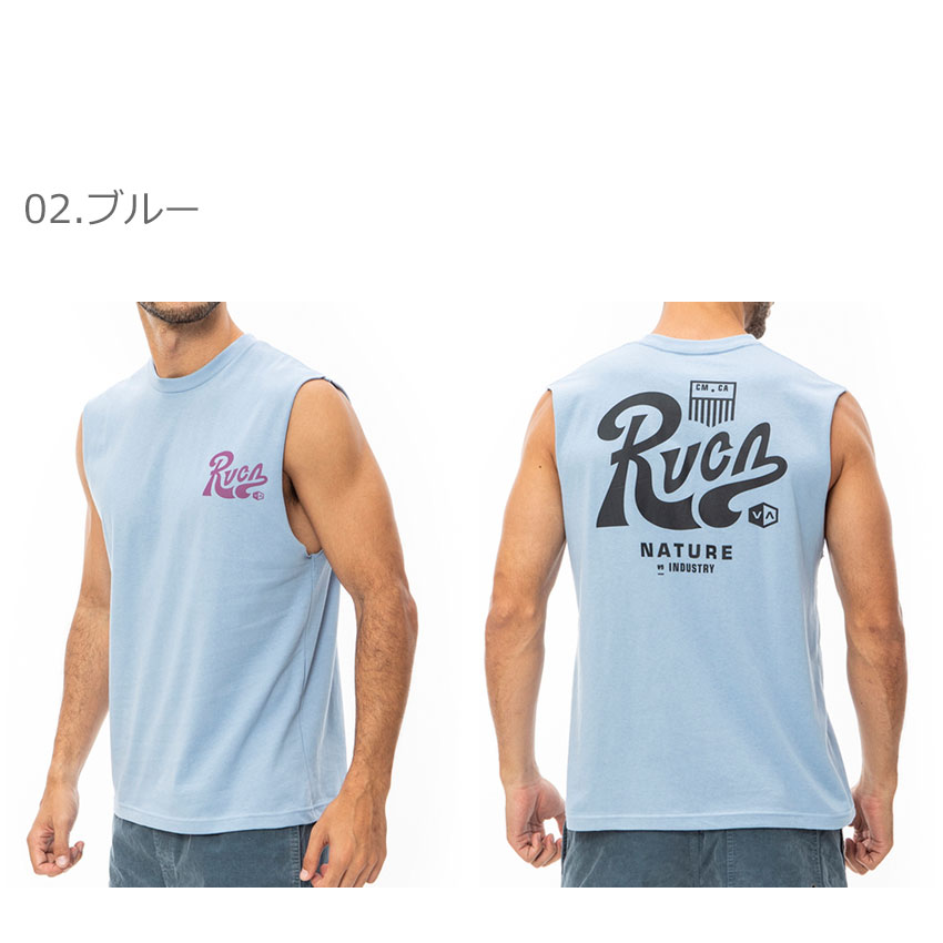 RVCA ルーカ タンクトップ メンズ タクティクス BD041357