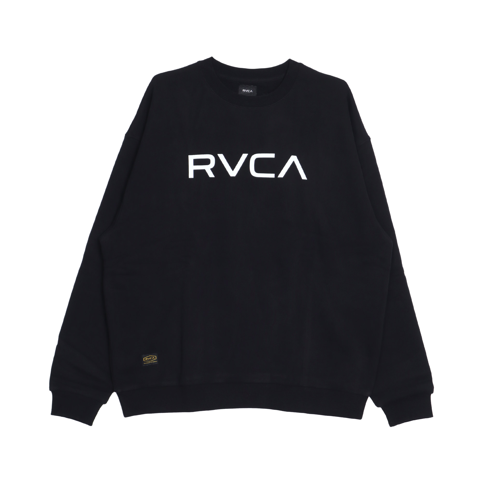 ルーカ トレーナー メンズ BIG RVCA CR スウェット RVCA BD042151 ブラック 黒 ホワイト 白 トップス ウェア 長袖 クルーネック