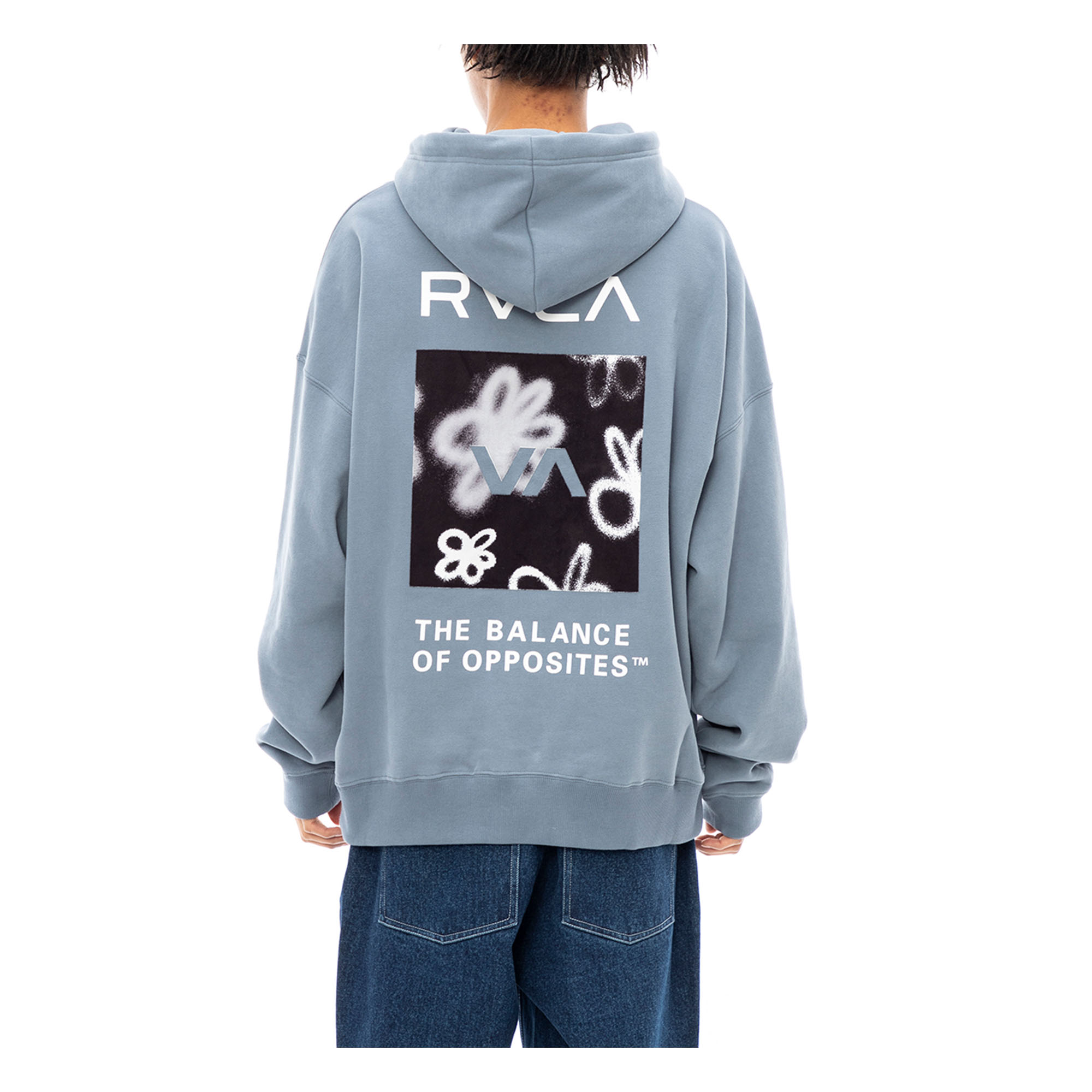 ルーカ パーカー メンズ HI SPEED FLORAL HOODIE RVCA BD042162 ブラック 黒 ホワイト 白 ウエア トップス フード フーディ ロゴ