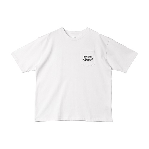 ルーカ 半袖Tシャツ メンズ LAURELS TEE RVCA BE041229 ブラック 黒 ホワイト 白 トップス tシャツ 半袖 バックプリント ロゴ 父の日｜z-craft｜03