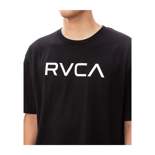 ルーカ 半袖Tシャツ メンズ BIG RVCA TEE RVCA BE041226 ブラック 黒 ホワイト 白 トップス tシャツ 半袖 バックプリント ロゴ 父の日｜z-craft｜02