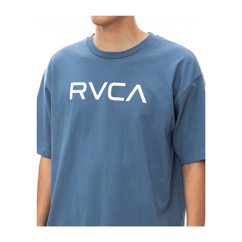 ルーカ 半袖Tシャツ メンズ BIG RVCA TEE RVCA BE041226 ブラック 黒 ホワイト 白 トップス tシャツ 半袖 バックプリント ロゴ 父の日｜z-craft｜03