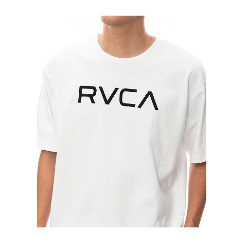 ルーカ 半袖Tシャツ メンズ BIG RVCA TEE RVCA BE041226 ブラック 黒 ホワイト 白 トップス tシャツ 半袖 バックプリント ロゴ 父の日｜z-craft｜04